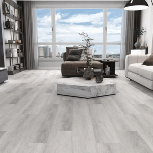 Install The PVC Anti-Bacterial Woven Vinyl Flooring